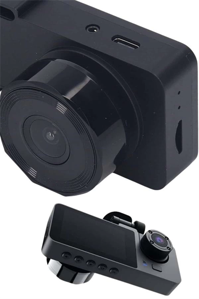 3 Kameralı 2 İnç 1080P Araç İçi Kamera Sürüş Kamerası CarPlay