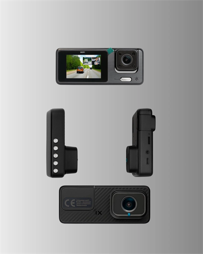 3 Kameralı Araç İçi DVR Kayıt Cihazı  Ön İç Arka Kamera Full HD