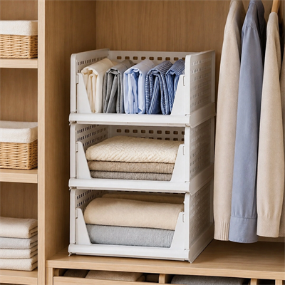 3 Katlı Portatif Organizer - Çok Amaçlı Kayar Raf 18.5x33.5x43cm Toplam 55.5cm Bx40