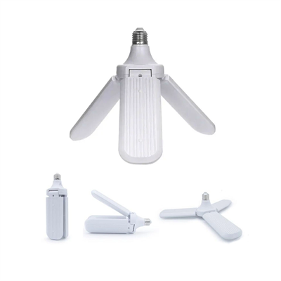 3 Kollu Pervane Modeli Beyaz Led Lamba Ampul 24w - E27 Bx40