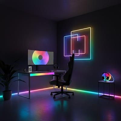 3 Metre Neon LED Işık – Esnek Dekoratif Ortam ve Oda Aydınlatması (3936)