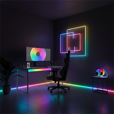 3 Metre Neon LED Işık – Esnek Dekoratif Ortam ve Oda Aydınlatması