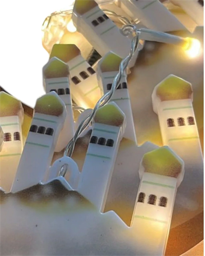 3 Metre Ramazan LED Saçak Işık Ev İçi Dekoratif Aydınlatma