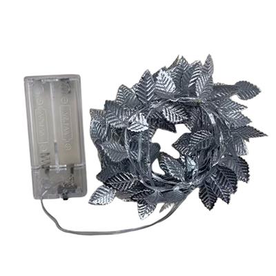 3 Metre Yaldızlı Gümüş LED Işık – Dekoratif Ortam ve Yılbaşı Aydınlatması (3936)