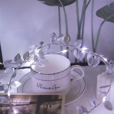 3 Metre Yaldızlı Gümüş LED Işık – Dekoratif Ortam ve Yılbaşı Aydınlatması (3936)