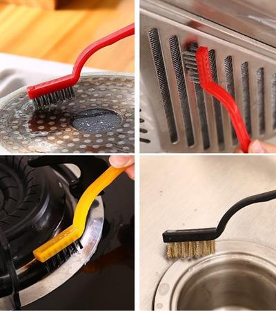 3 Parça Tel Fırça Detaylı Temizlik Seti (3936)