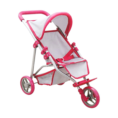 3 Tekerlekli Pembe Gri Puset - S00009614