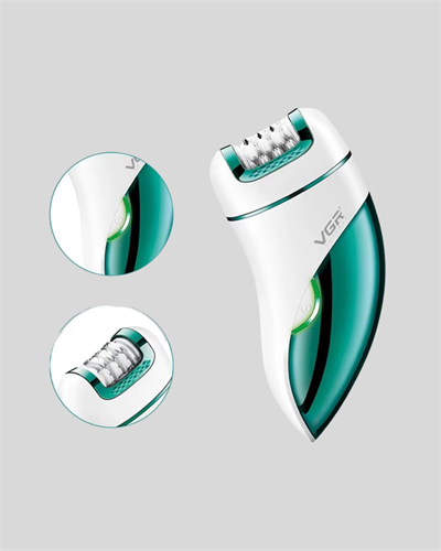 3 in 1 Epilatör Metal Başlıklı IPX5 Su Geçirmez 90 Dakika Şarjlı Epilasyon Cihazı