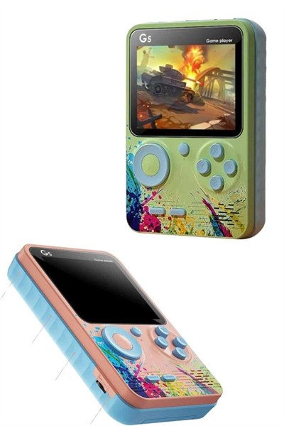 3.5 İnç Klasik Retro LCD Ekran 500 Oyunlu Oyun Konsolu Taşınabilir