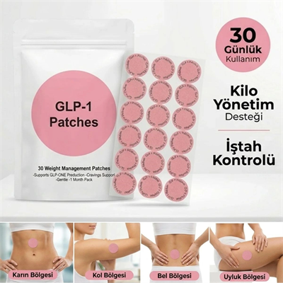 30 Adet Kilo Yönetimi Destek Bantları – İştah Kontrolü Ve Günlük Wellness Desteği Bx40