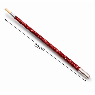 30 Cm Kırmızı Payetli  Tutacağı – 1920’ler Gatsby Parti Aksesuarı