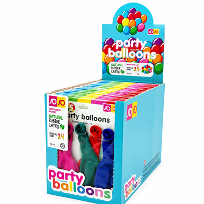 30 Paket - 5pcs Orta Boy Renkli - 30cm Party Balon Toptamda 150 Adet Balon Bx40