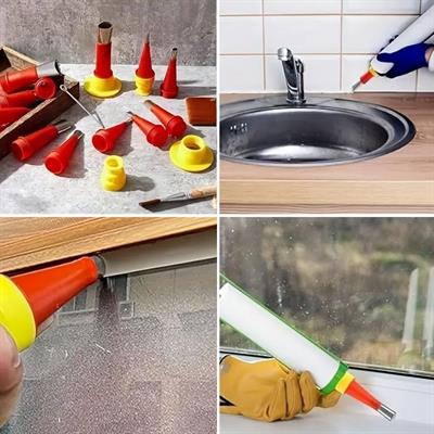 30 Parça Silikon Kalafat Mastik Alet Seti Mastik Ucu (3936)