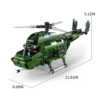 3004031 SUN-IMM-ASKERİ HELİKOPTER 2IN1 394PRÇ