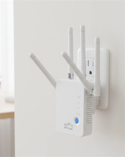 300Mbps WiFi Tekrarlayıcı WPS Güvenlikli AP Modlu Güçlendirici
