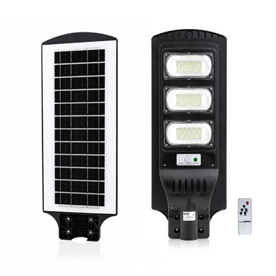 300w - 6500k Solar - Güneş Enerjili Sokak Lambası - Armatür Sensörlü Bahçe-balkon-sokak Ars-348966 Bx40