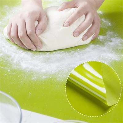 30*40 Cm Hamur Matı Silikon Ölçekli Kullanımı Kolay Hamur Açma Matı Bx40