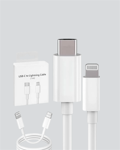 30W Type-C Lightning Hızlı Şarj Kablosu 1.2m iPhone Uyumlu
