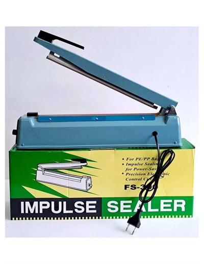 30cm Metal Gövde Poşet Ağzı Yapıştırma Kapatma Makinası Fs-300 Bx40