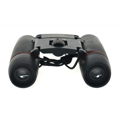 30x60 Cepte Taşımalı Kauçuk Kaplamalı Mini Dürbün - Siyah