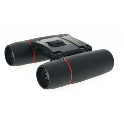 30x60 Cepte Taşımalı Kauçuk Kaplamalı Mini Dürbün - Siyah