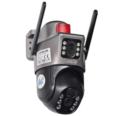 3+3 MP SİM KARTLI SOLAR KABLOSUZ GÜVENLİK KAMERASI BS-2084