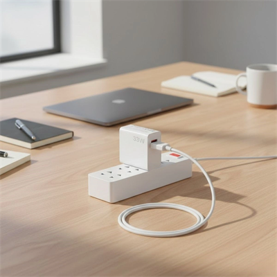 33w Hızlı Şarj Adaptörü – Type-c Kablolu, Usb Çıkışlı, Akıllı Şarj Destekli Duvar Tipi Şarj Cihazı Bx40