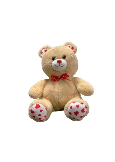 35 CM PATİLEN KALPLİ AYI -HLY