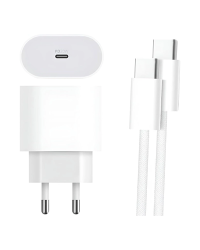 35W Güçlü USB-C Şarj Aleti Type-C Kablo Dahil