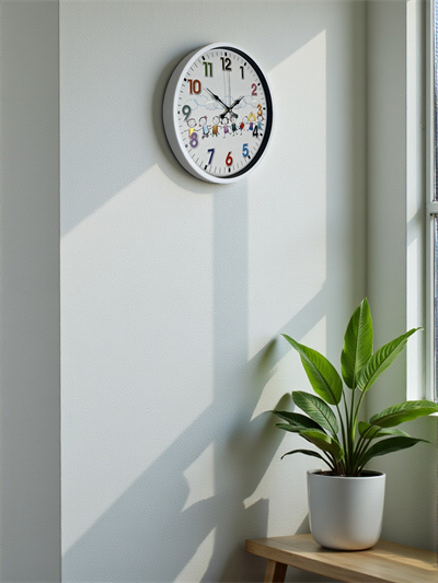 36 Cm Beyaz Çocuk Odası Duvar Saati
