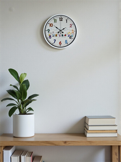 36 Cm Beyaz Çocuk Odası Duvar Saati