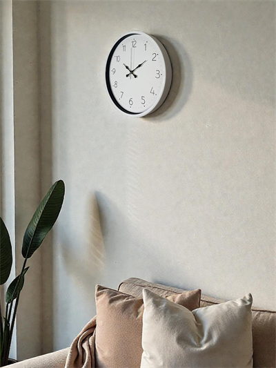 36 Cm Beyaz Dekoratif Duvar Saati