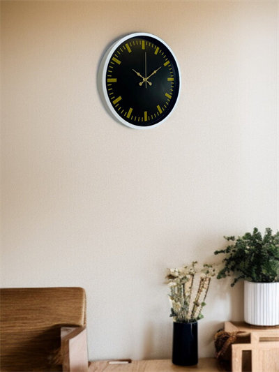 36 Cm Beyaz Dekoratif Duvar Saati