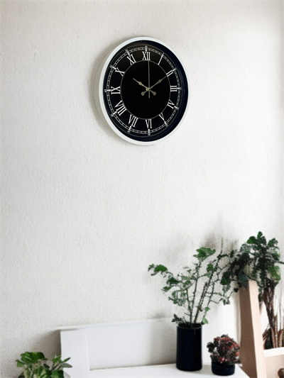 36 Cm Beyaz Dekoratif Duvar Saati