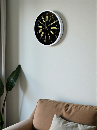 36 Cm Beyaz Dekoratif Duvar Saati