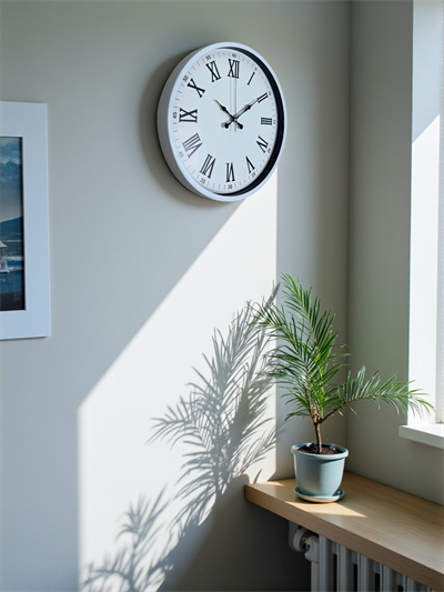 36 Cm Beyaz Roman Rakamlı Duvar Saati