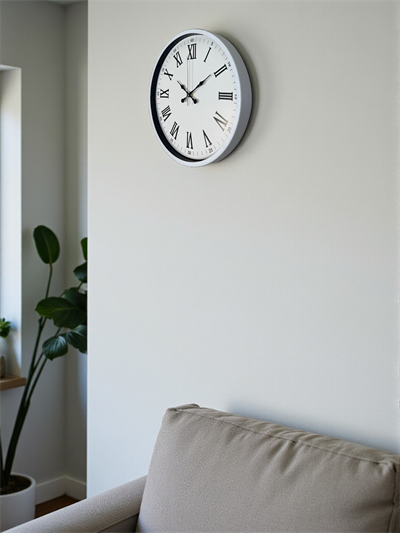 36 Cm Beyaz Roman Rakamlı Duvar Saati