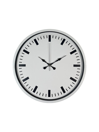 36 Cm Beyaz Standart Duvar Saati