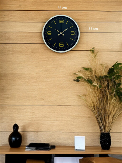 36 Cm Dekoratif Modern Duvar Saati