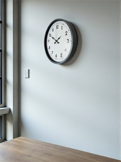 36 Cm Gri Dekoratif Duvar Saati