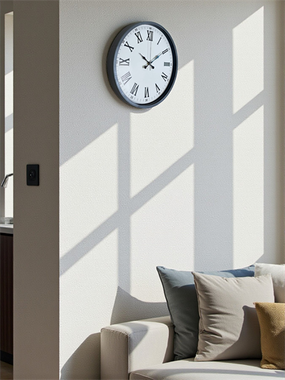 36 Cm Gri Roma Rakamlı Duvar Saati