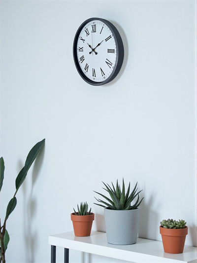 36 Cm Gri Roma Rakamlı Duvar Saati