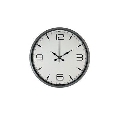 36 Cm Gri Şıklık Duvar Saati