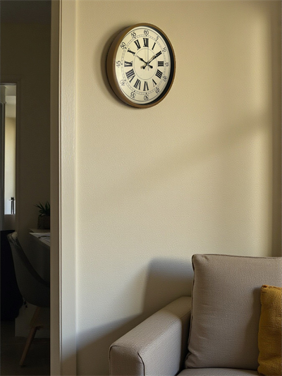 36 Cm Kahverengi Retro Duvar Saati