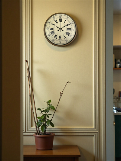 36 Cm Kahverengi Retro Duvar Saati