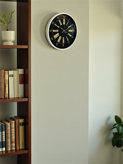 36 Cm Krem Dekoratif Duvar Saati