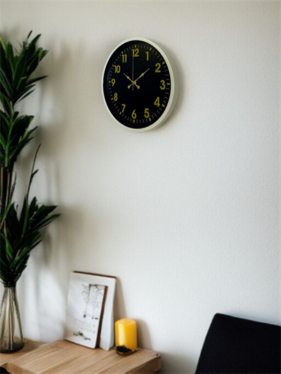 36 Cm Krem Gold Rakamlı Duvar Saati