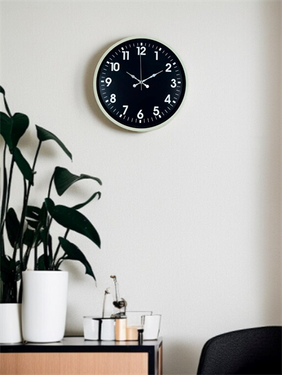 36 Cm Krem Zarif Duvar Saati