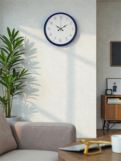 36 Cm Lacivert Dekoratif Duvar Saati