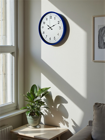 36 Cm Lacivert Dekoratif Duvar Saati